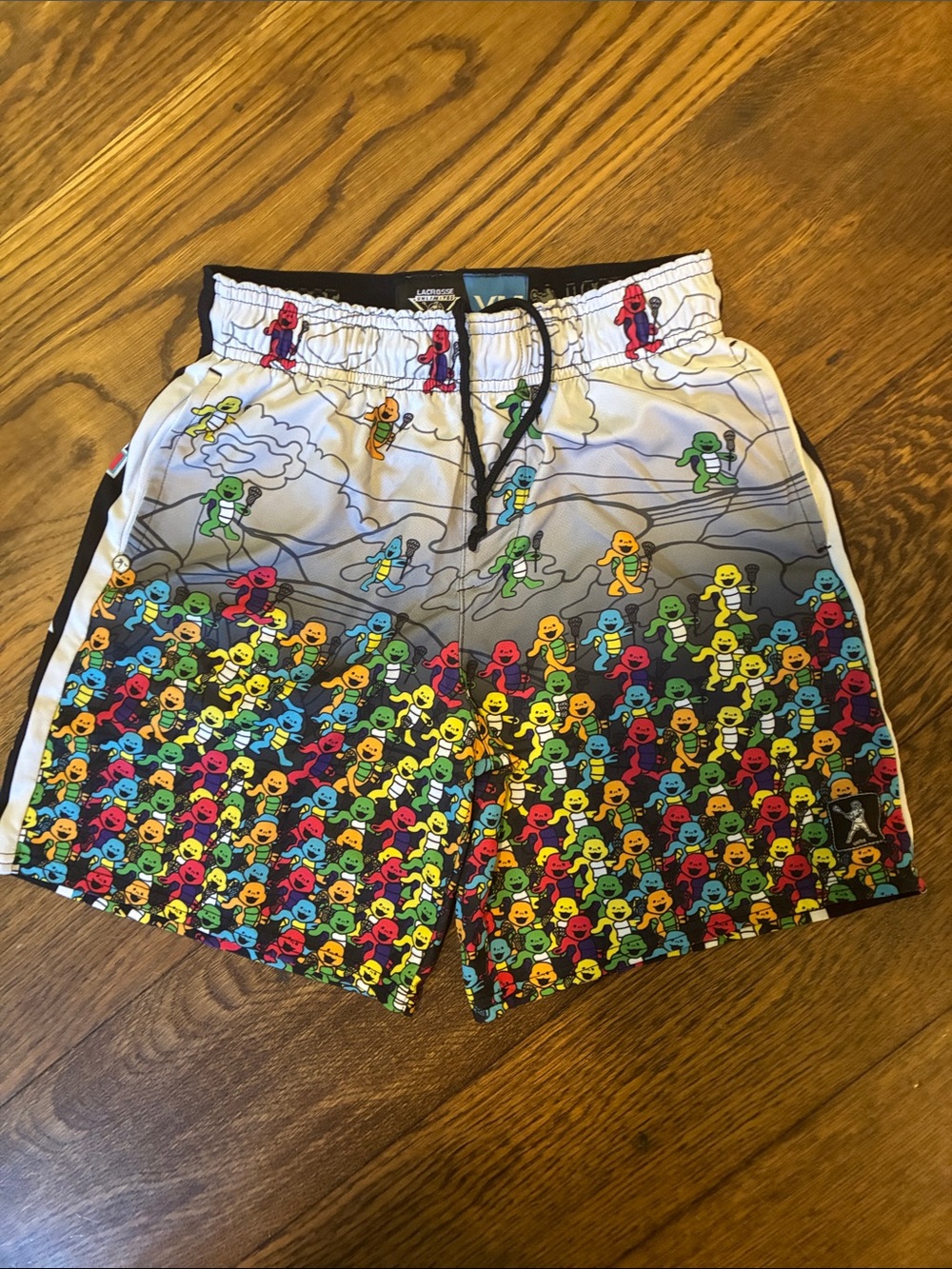 Lacrosse Unlimited YouthMulti-Color Graphic Shorts